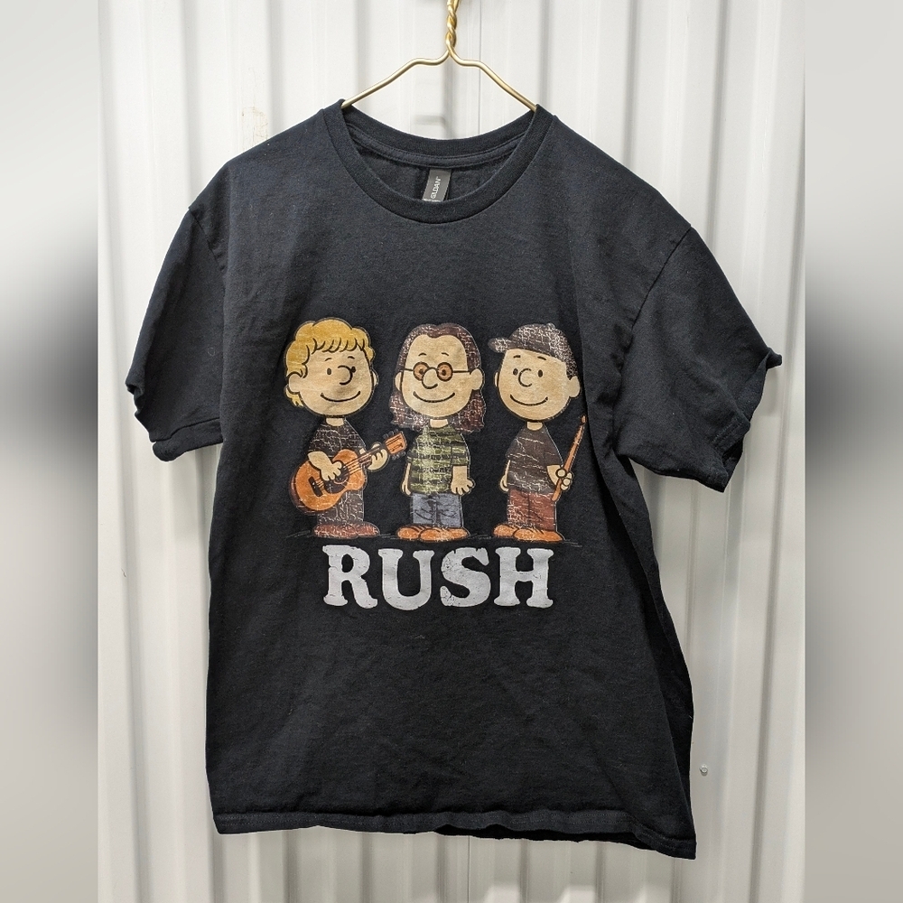 Rush Gildan Black Graphic Short Sleeve Tee